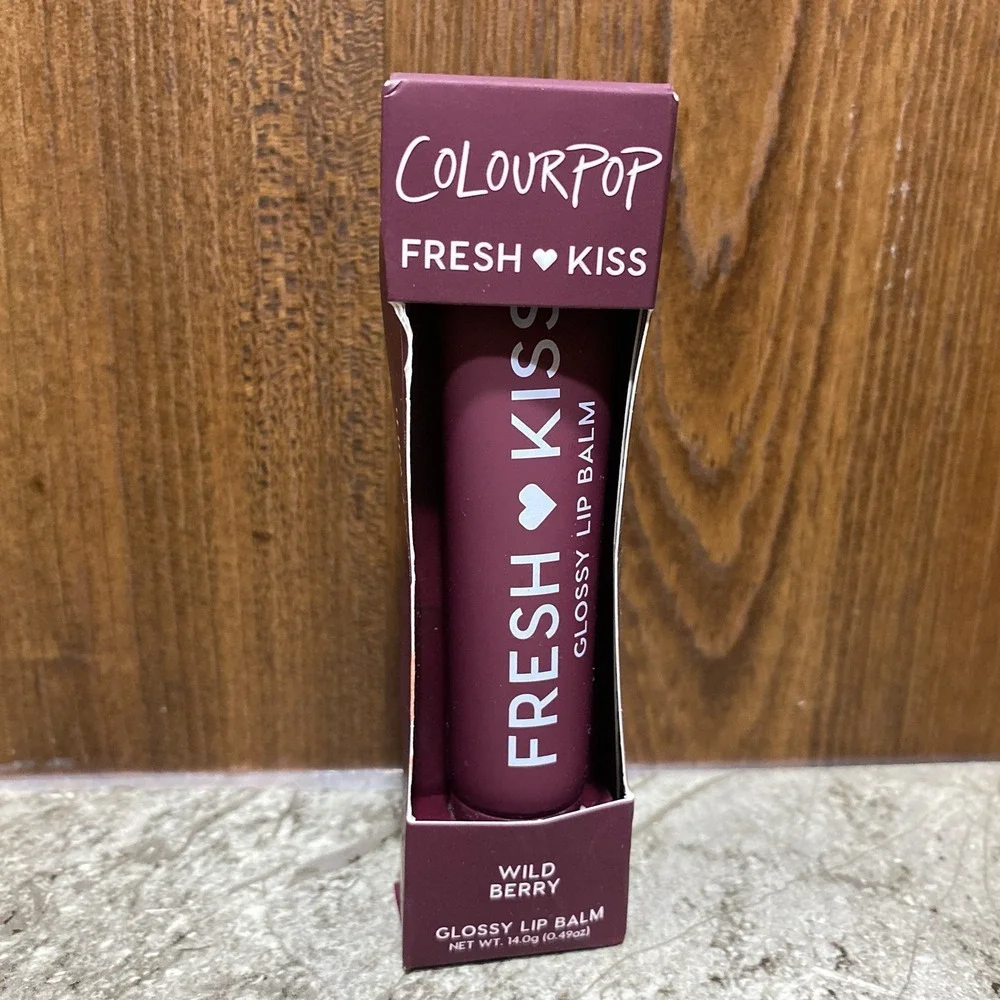 Colourpop Peptide Fresh Kiss Glossy Lip Balm‎ in WILD BERRY 14.0g